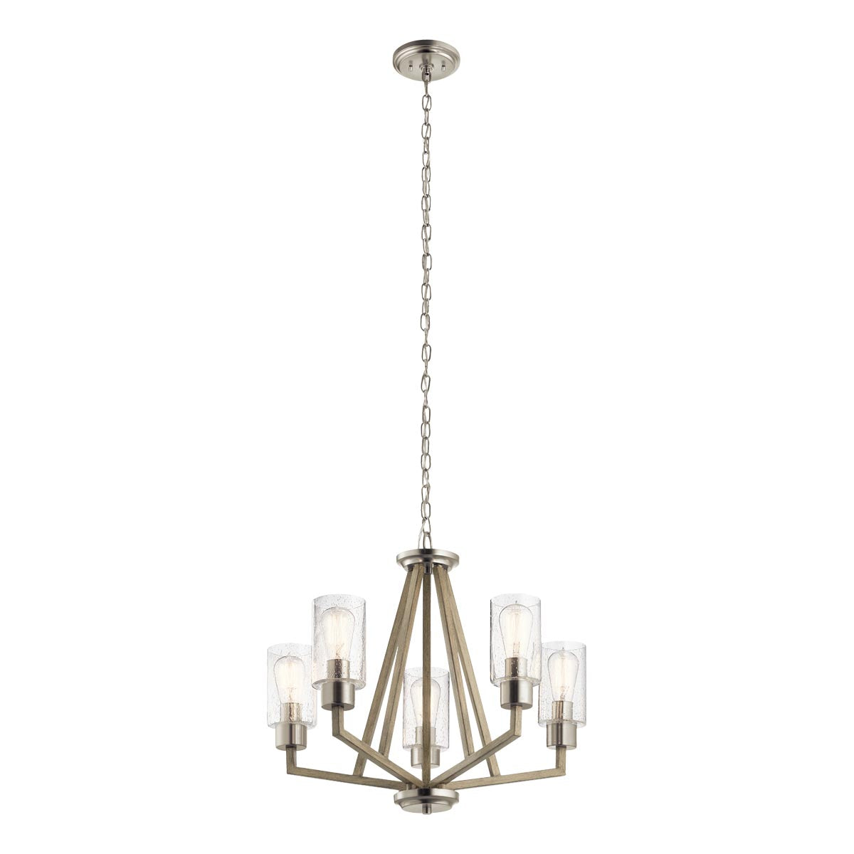 Kichler Chandelier from the Deryn range. Deryn 5 Light Chandelier Product Code = KL-DERYN5-DAG