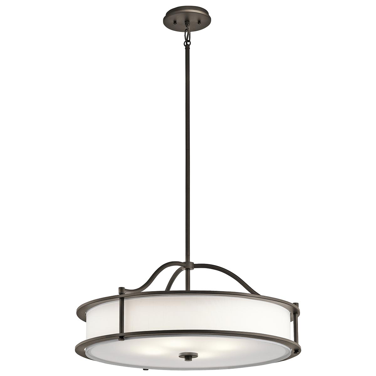 Kichler Pendant from the Emory range. Emory 4 Light Chandelier/Semi-Flush Product Code = KL-EMORY-P-M-OZ