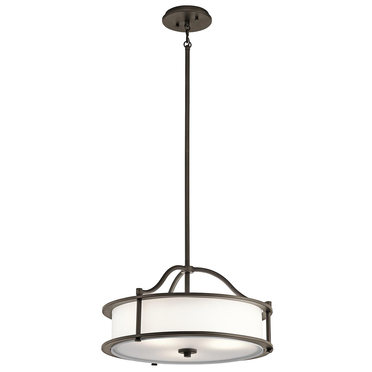 Kichler Pendant from the Emory range. Emory 3 Light Pendant/Semi-Flush Product Code = KL-EMORY-P-S-OZ