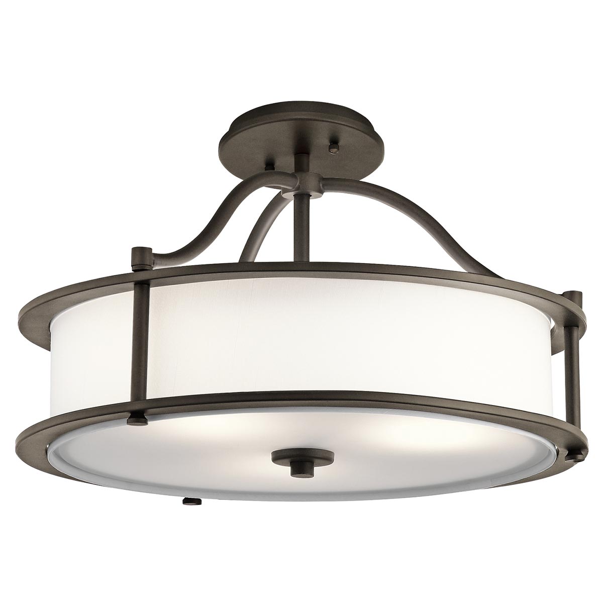 Kichler Pendant from the Emory range. Emory 3 Light Pendant/Semi-Flush Product Code = KL-EMORY-P-S-OZ