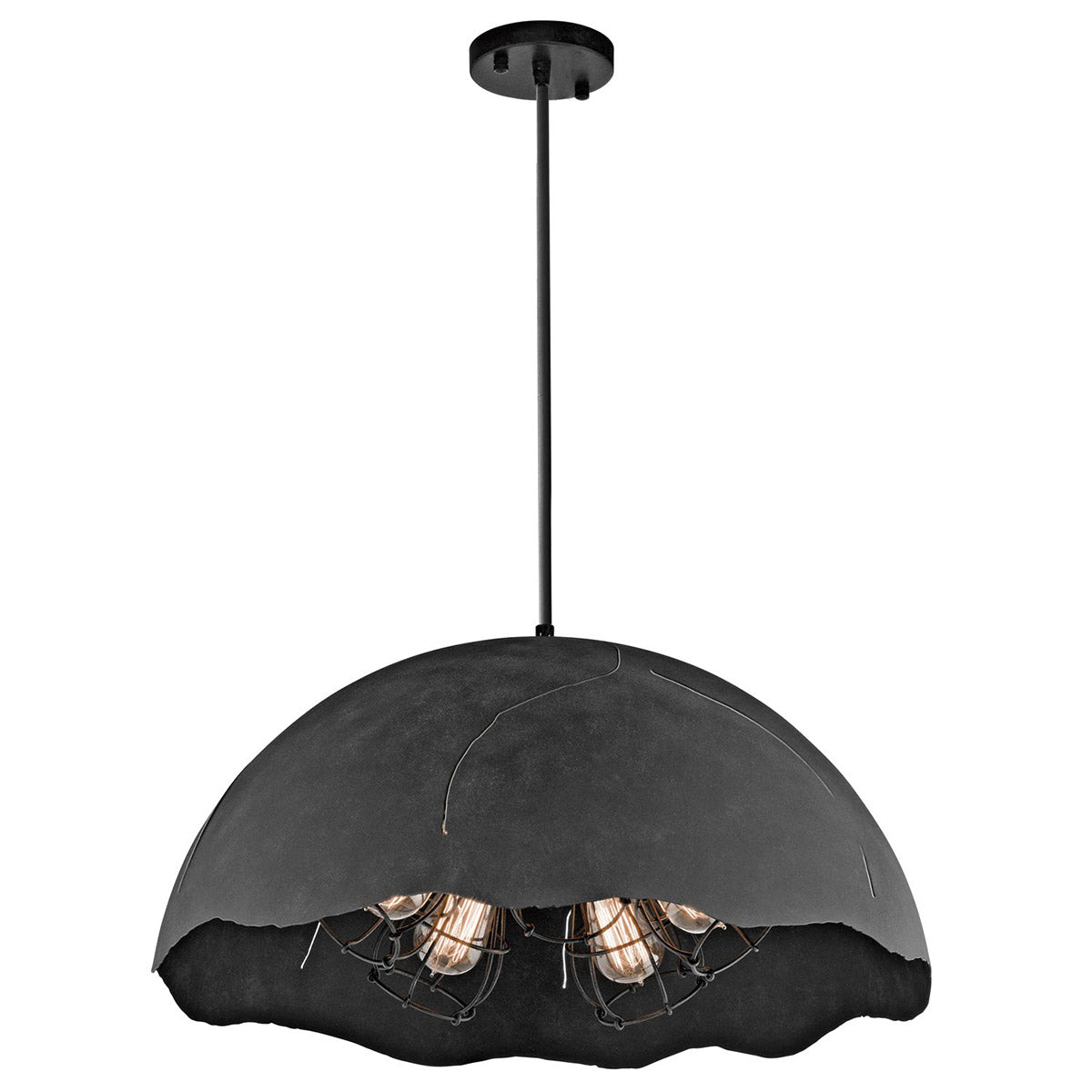 Kichler Pendant from the Fracture range. Fracture 5 Light Pendant Product Code = KL-FRACTURE-P-L
