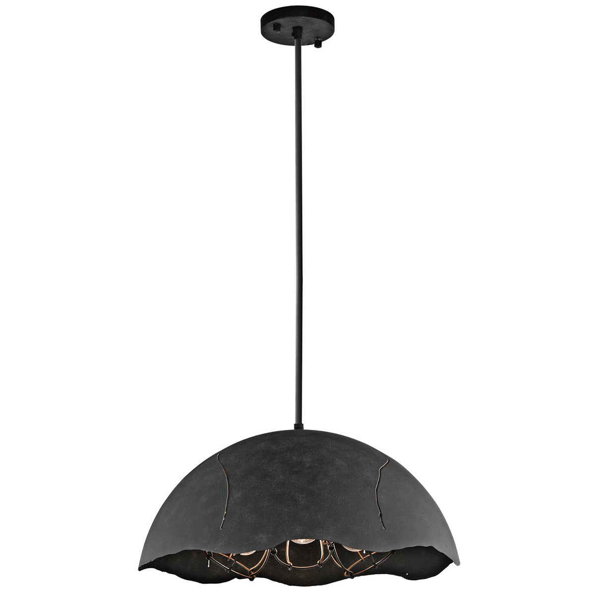 Kichler Pendant from the Fracture range. Fracture 3 Light Pendant Product Code = KL-FRACTURE-P-M