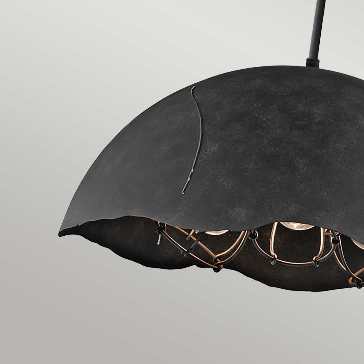 Kichler Pendant from the Fracture range. Fracture 3 Light Pendant Product Code = KL-FRACTURE-P-M