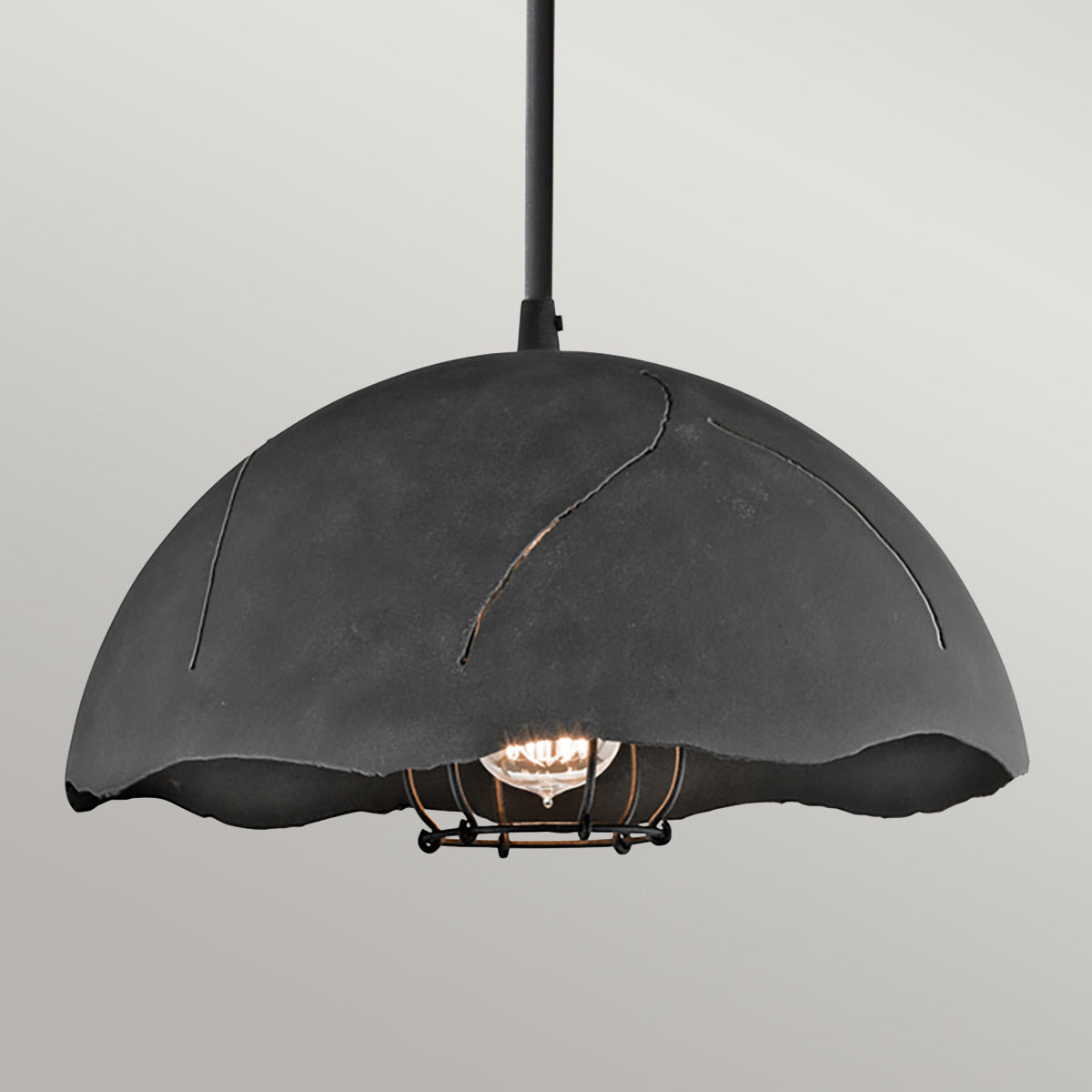Kichler Pendant from the Fracture range. Fracture 1 Light Pendant Product Code = KL-FRACTURE-P-S