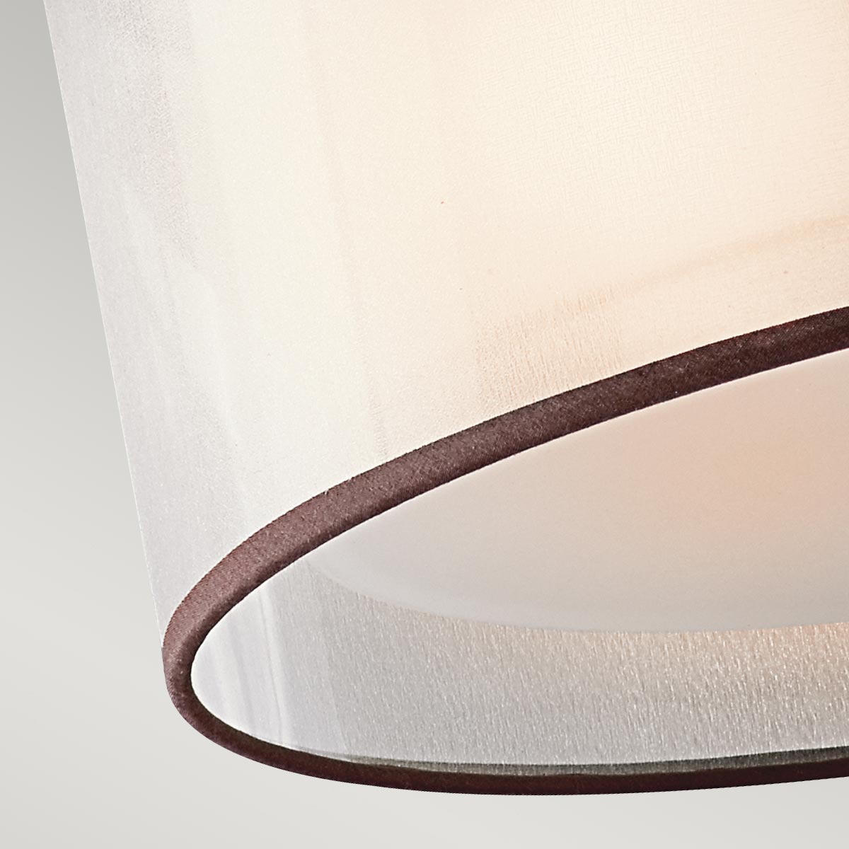 Kichler Ceiling Semi-Flush from the Lacey range. Lacey 3 Light Small Semi-Flush Product Code = KL-LACEY-SF-MB