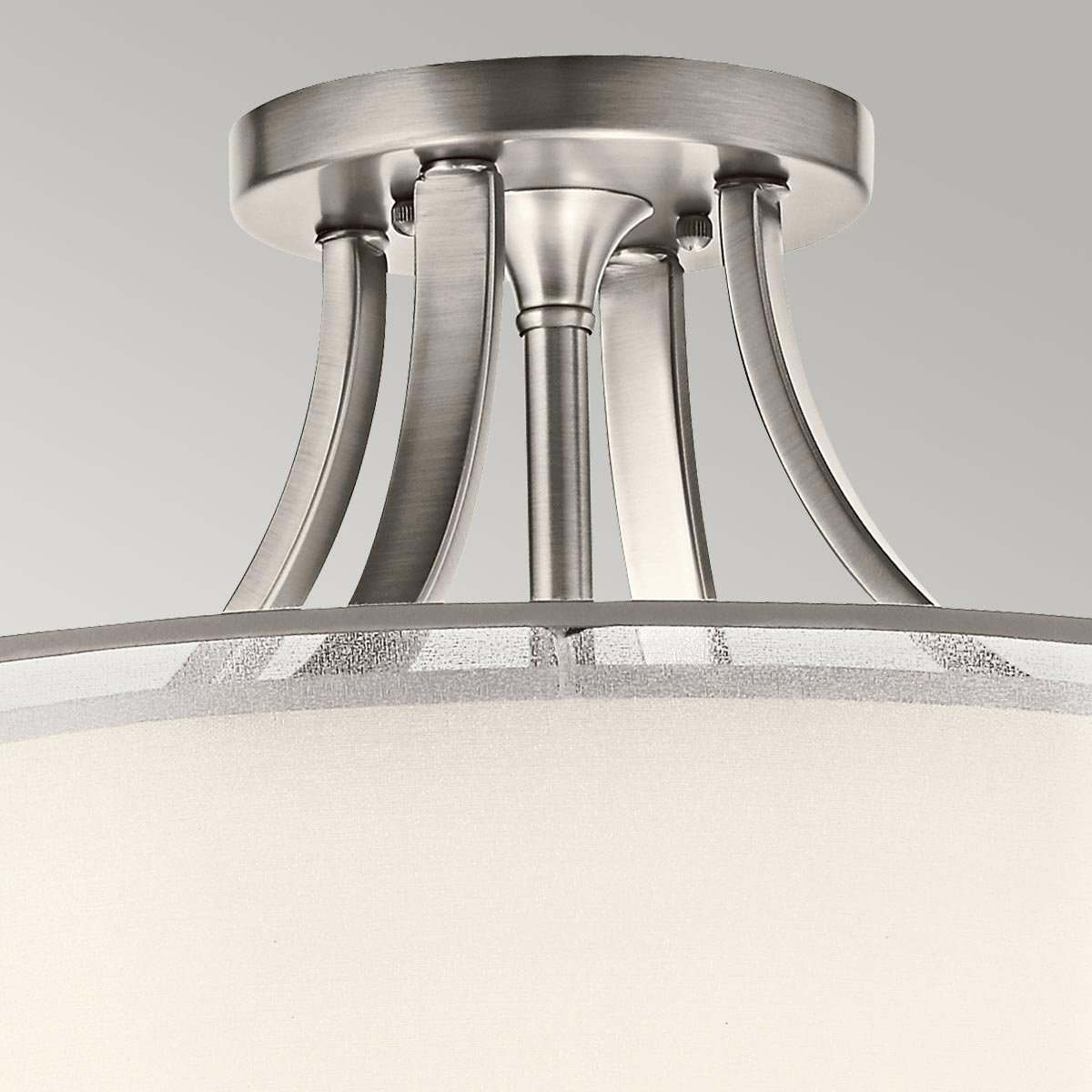 Kichler Ceiling Semi-Flush from the Lacey range. Lacey 4 Light Semi-Flush Product Code = KL-LACEY-SFM-AP