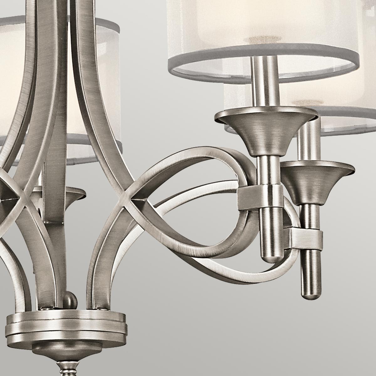 Kichler Chandelier from the Lacey range. Lacey 5 Light Chandelier Product Code = KL-LACEY5-AP