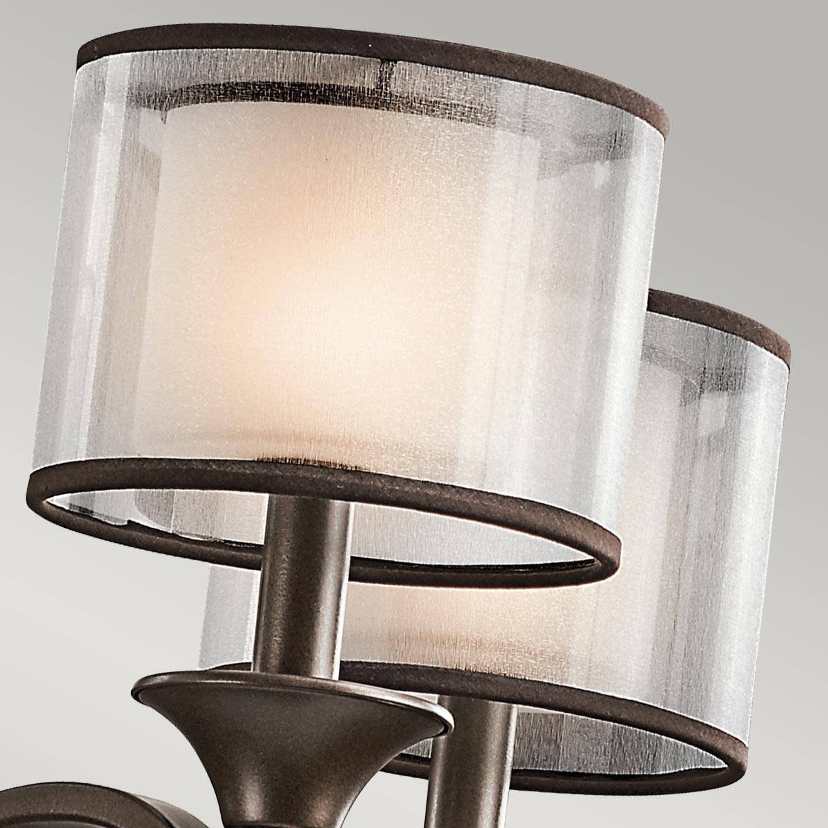 Kichler Chandelier from the Lacey range. Lacey 5 Light Chandelier Product Code = KL-LACEY5-MB