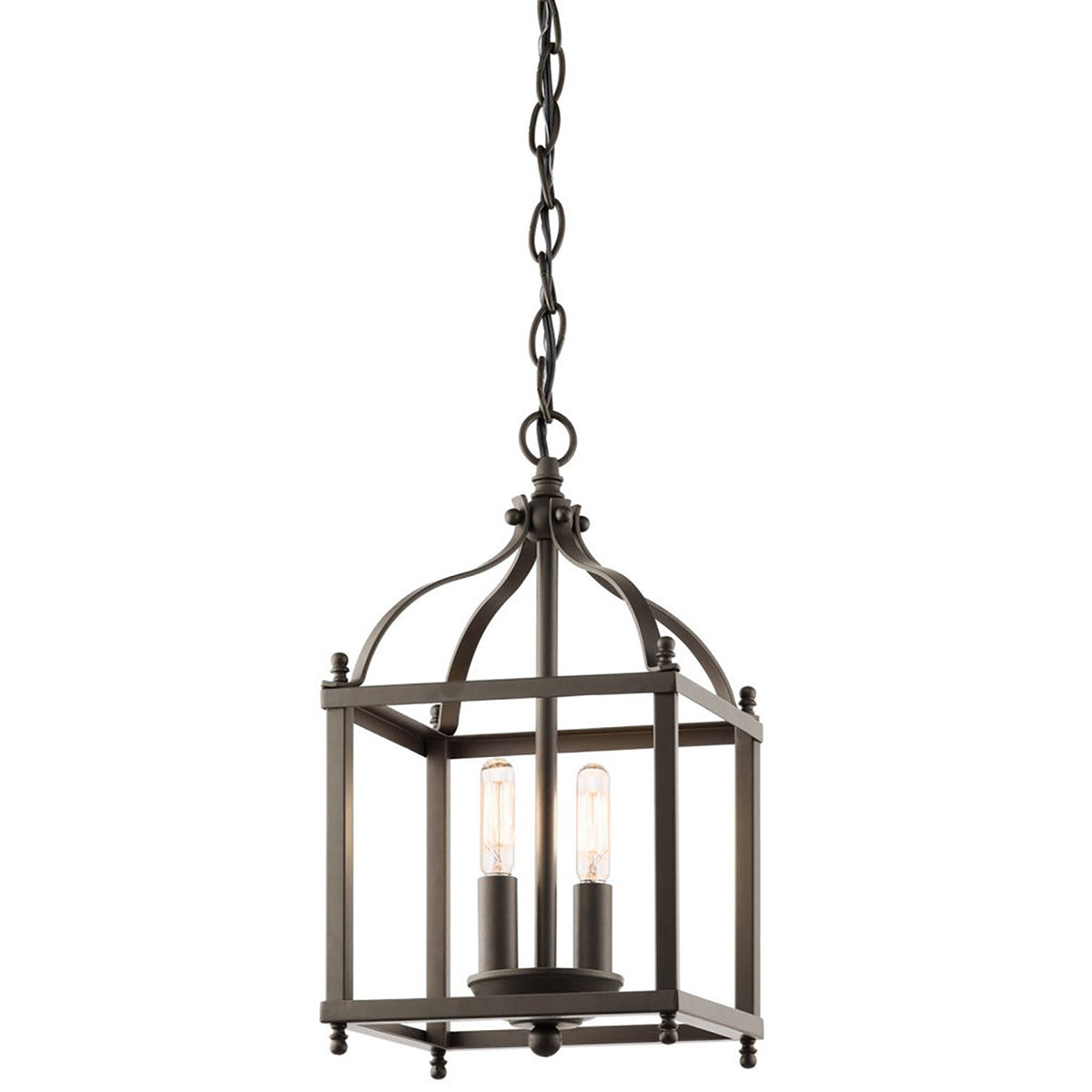 Kichler Pendant from the Larkin range. Larkin 2 Light Small Pendant - Olde Bronze Product Code = KL-LARKIN-P-S-OZ