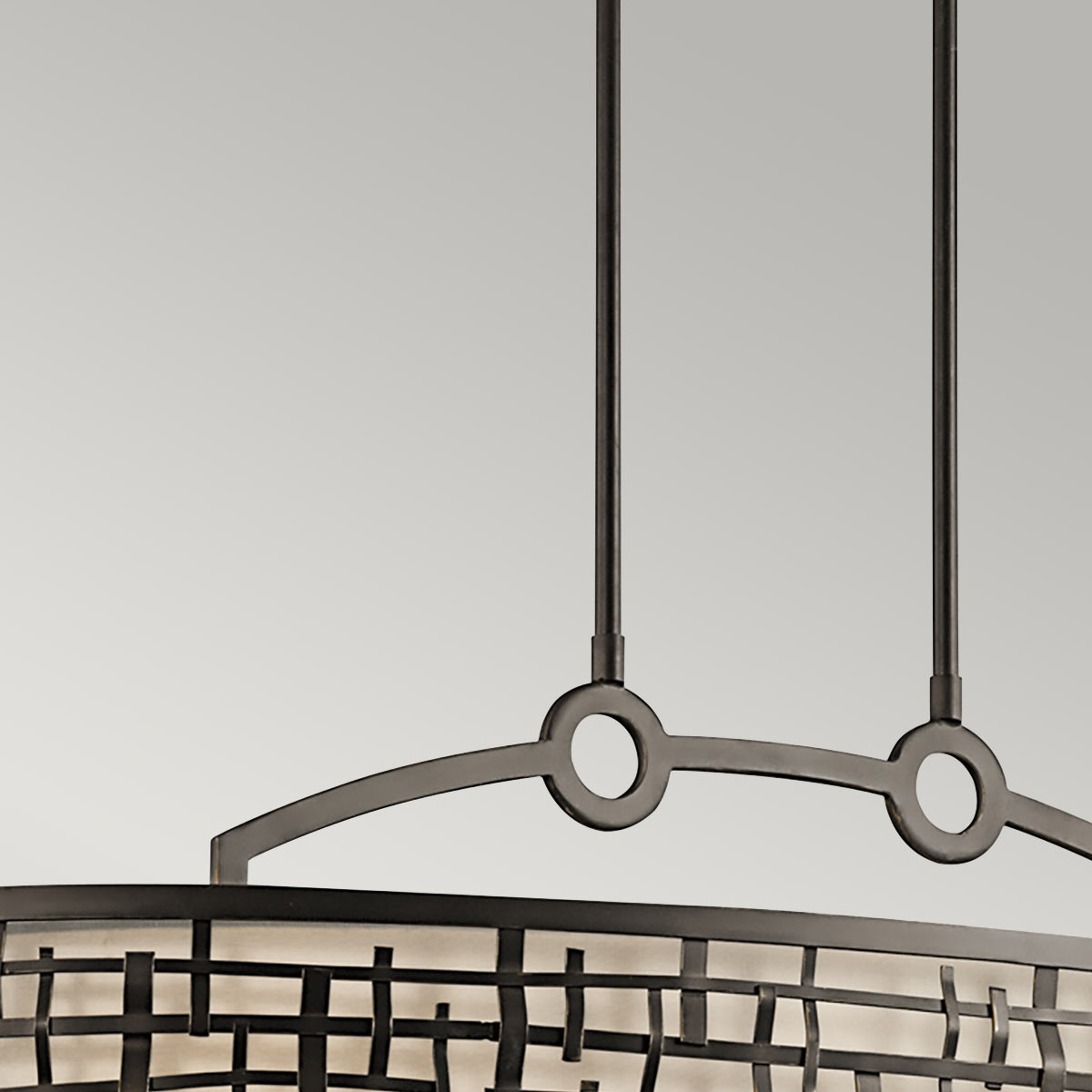 Kichler Chandelier from the Loom range. Loom 4 Light Chandelier Product Code = KL-LOOM-ISLE