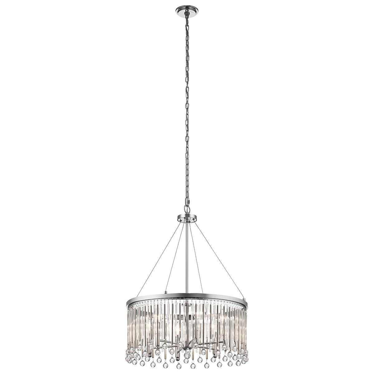 Kichler Pendant from the Piper range. Piper 6 Light Chandelier/ Pendant Product Code = KL-PIPER-6P-PC