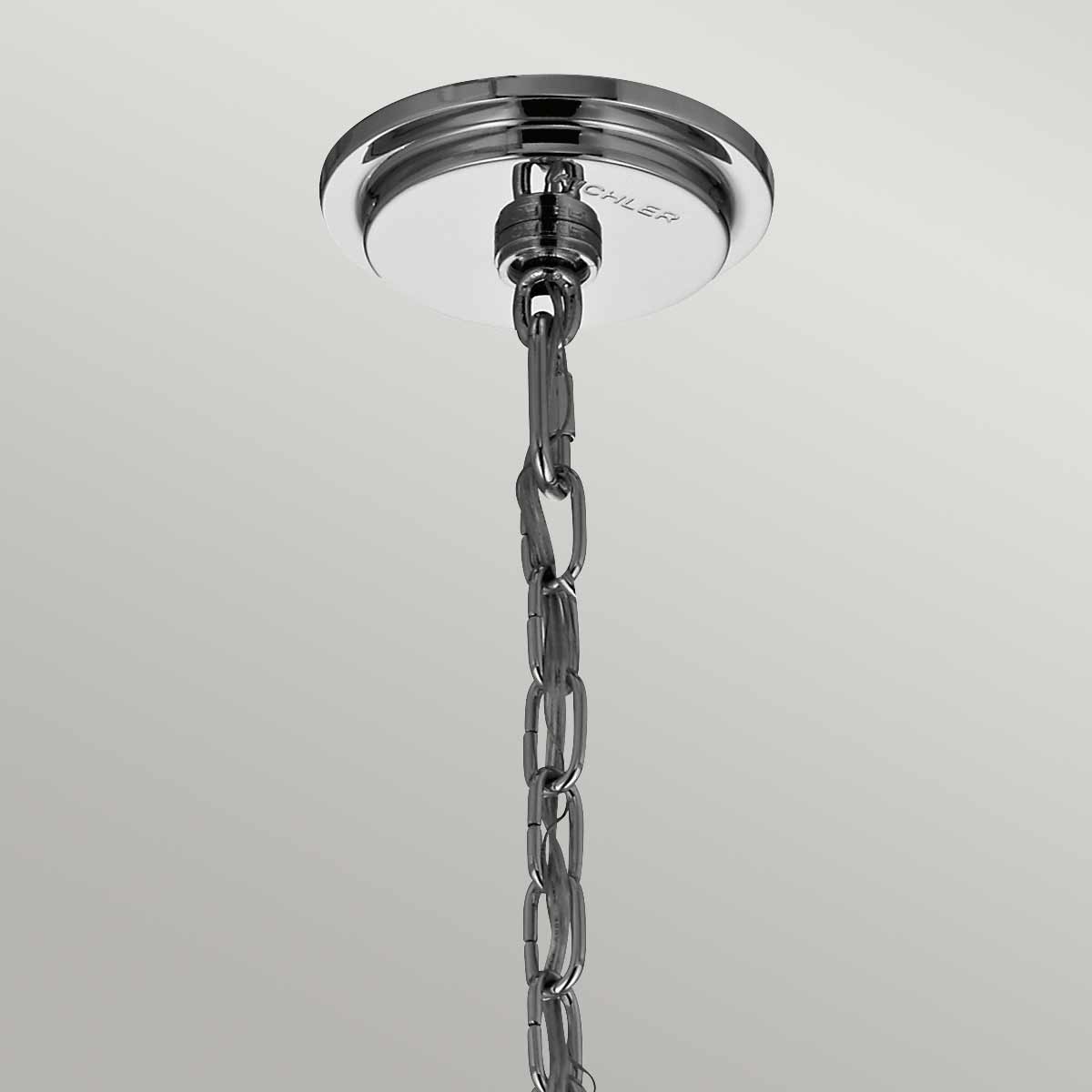 Kichler Pendant from the Piper range. Piper 6 Light Chandelier/ Pendant Product Code = KL-PIPER-6P-PC