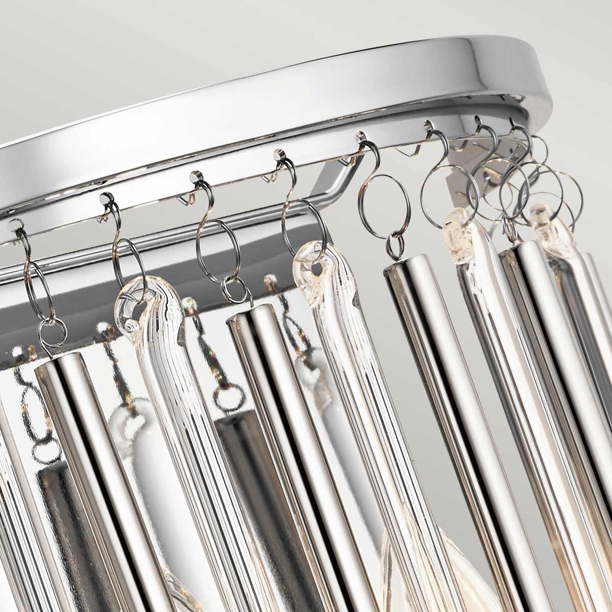 Kichler Wall Light from the Piper range. Piper 2 Light Wall Light Product Code = KL-PIPER2-PC