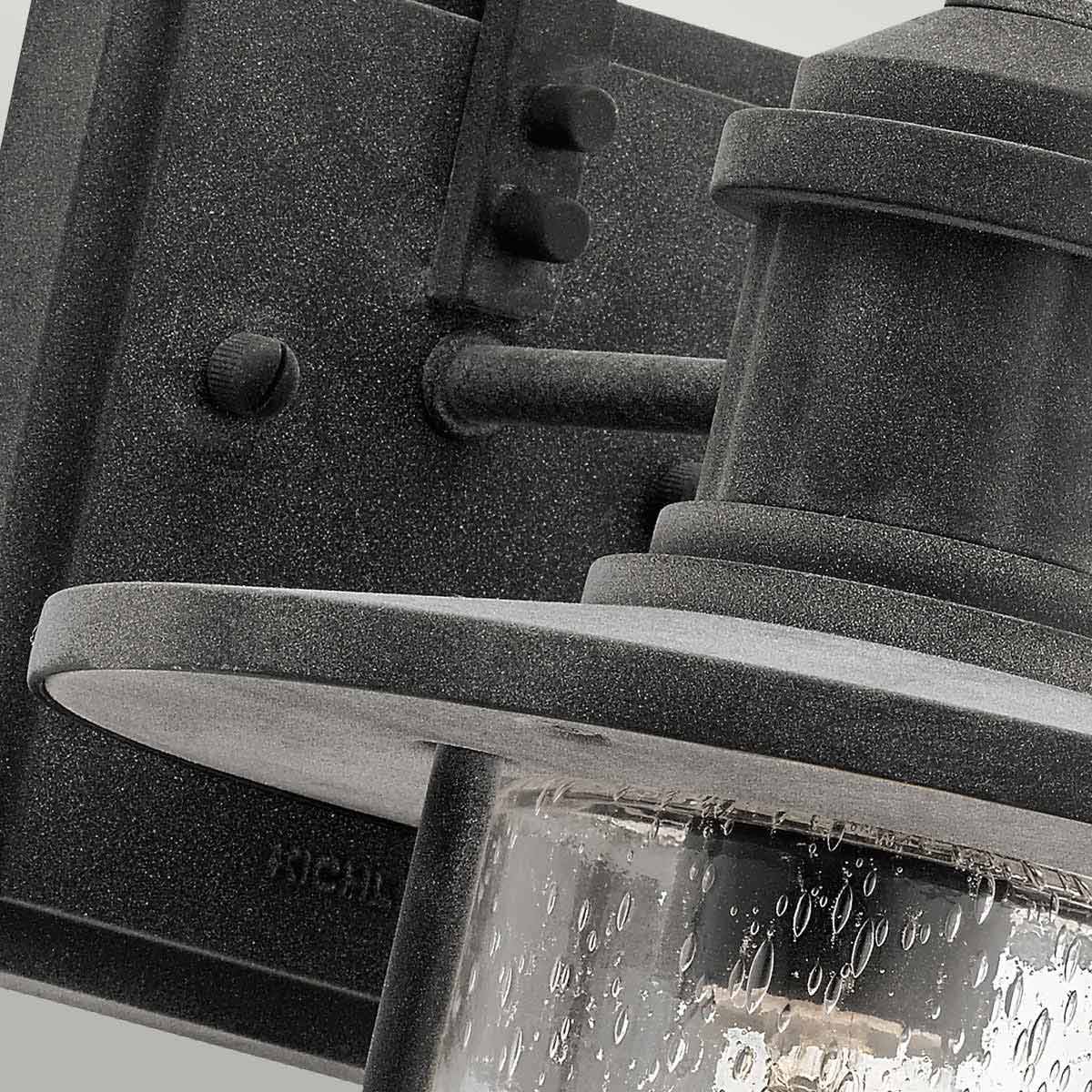 Kichler Outdoor Wall Light from the Riverwood range. Riverwood Medium Wall Lantern Product Code = KL-RIVERWOOD2-M