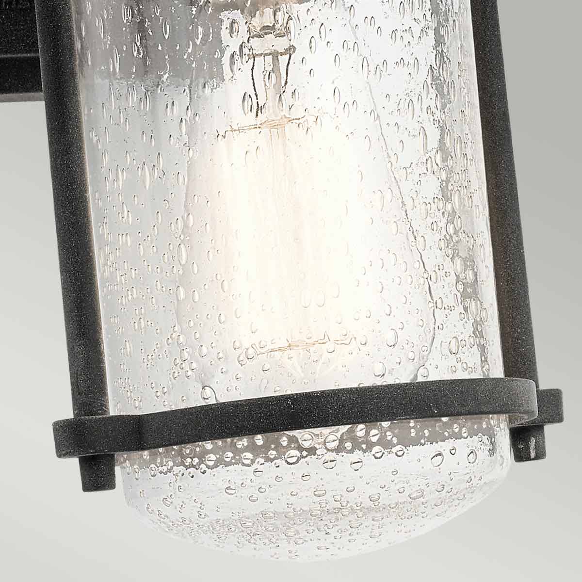 Kichler Outdoor Wall Light from the Riverwood range. Riverwood Medium Wall Lantern Product Code = KL-RIVERWOOD2-M