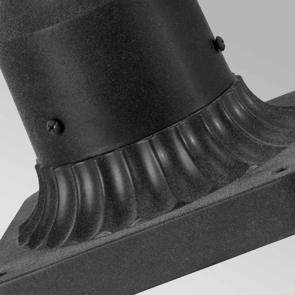 Kichler Pedestal Lantern from the Riverwood range. Riverwood 8" Pedestal Lantern Product Code = KL-RIVERWOOD3-M