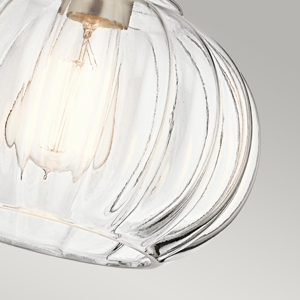 Kichler Pendant from the Riviera range. Riviera 1 Light Pendant - A Product Code = KL-RIVIERA-P-A