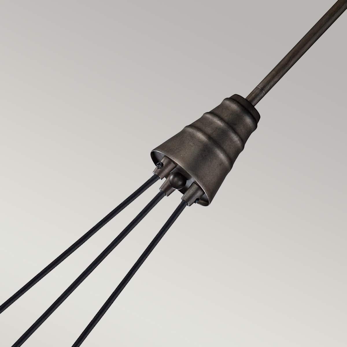 Kichler Chandelier from the Rocklyn range. Rocklyn 3 Light Chandelier Product Code = KL-ROCKLYN3-RS