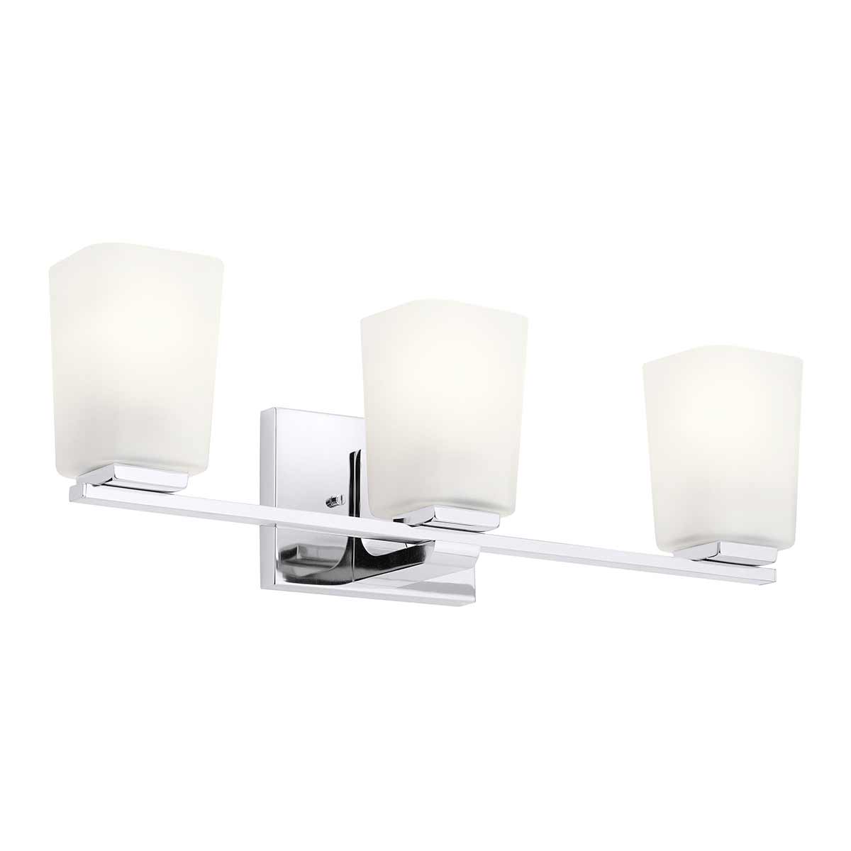 Kichler Wall Light from the Roehm range. Roehm 3 Light Wall Light Product Code = KL-ROEHM3-PC