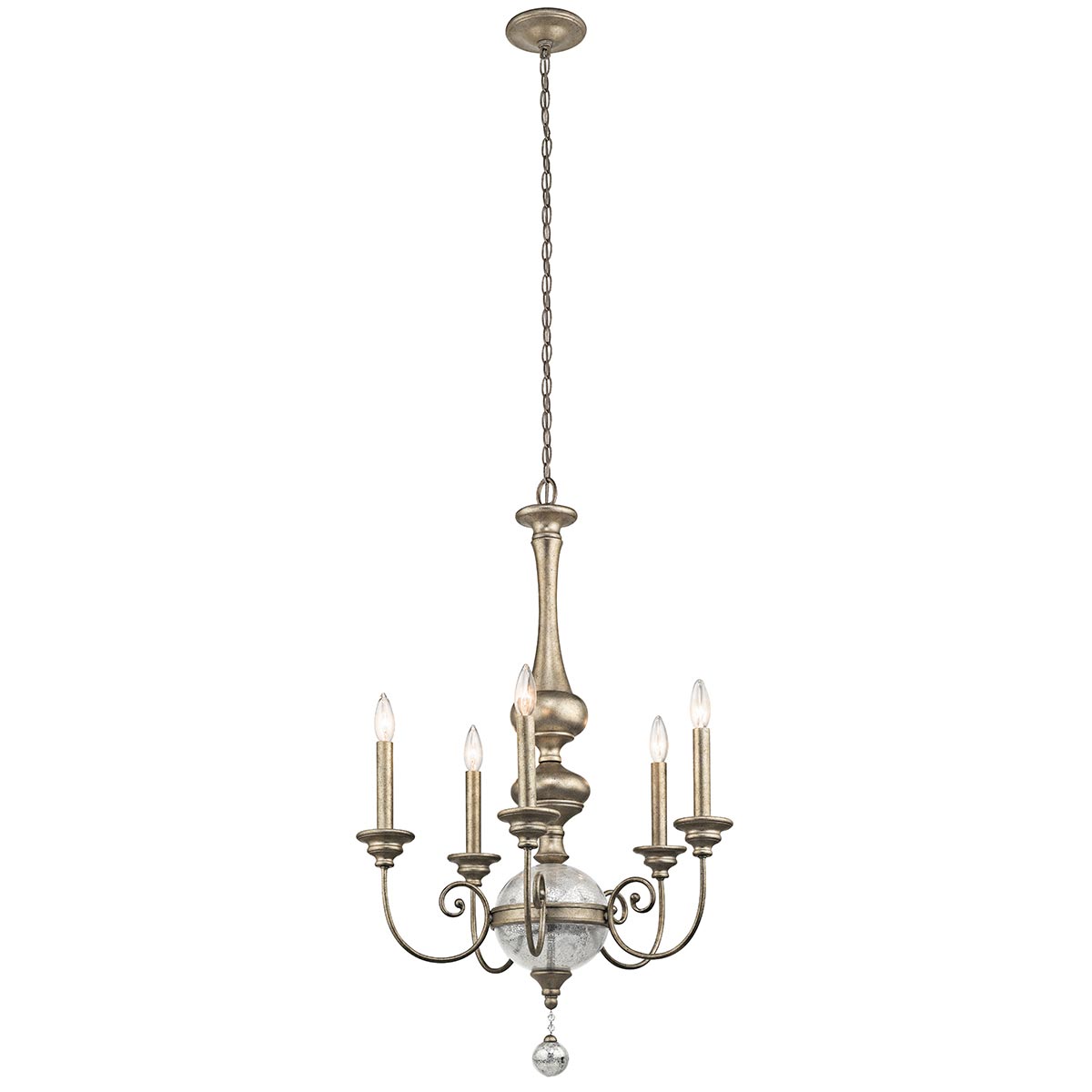 Kichler Chandelier from the Rosalie range. Rosalie 5 Light Chandelier Product Code = KL-ROSALIE-5B