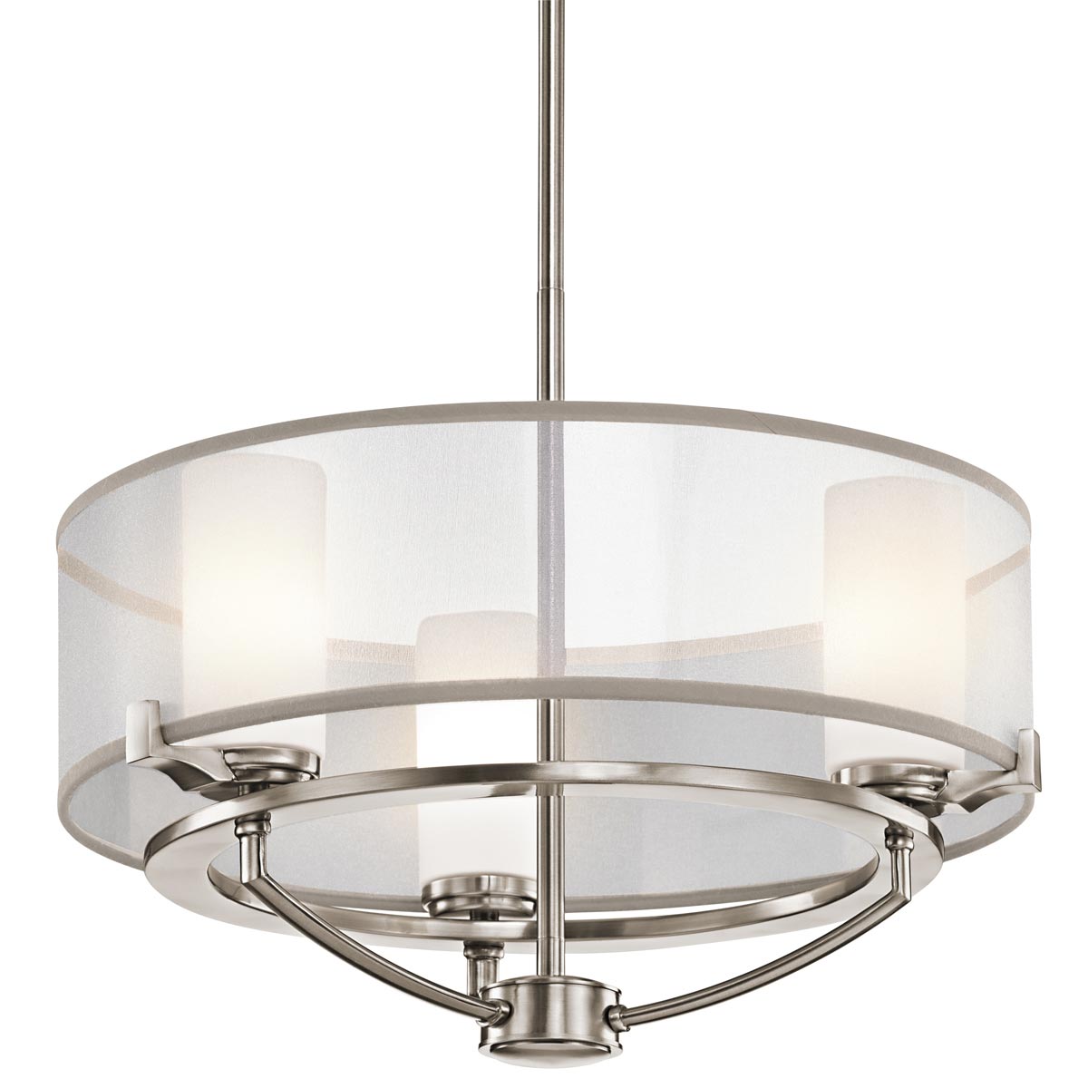 Kichler Chandelier from the Saldana range. Saldana 3 Light Chandelier Product Code = KL-SALDANA3