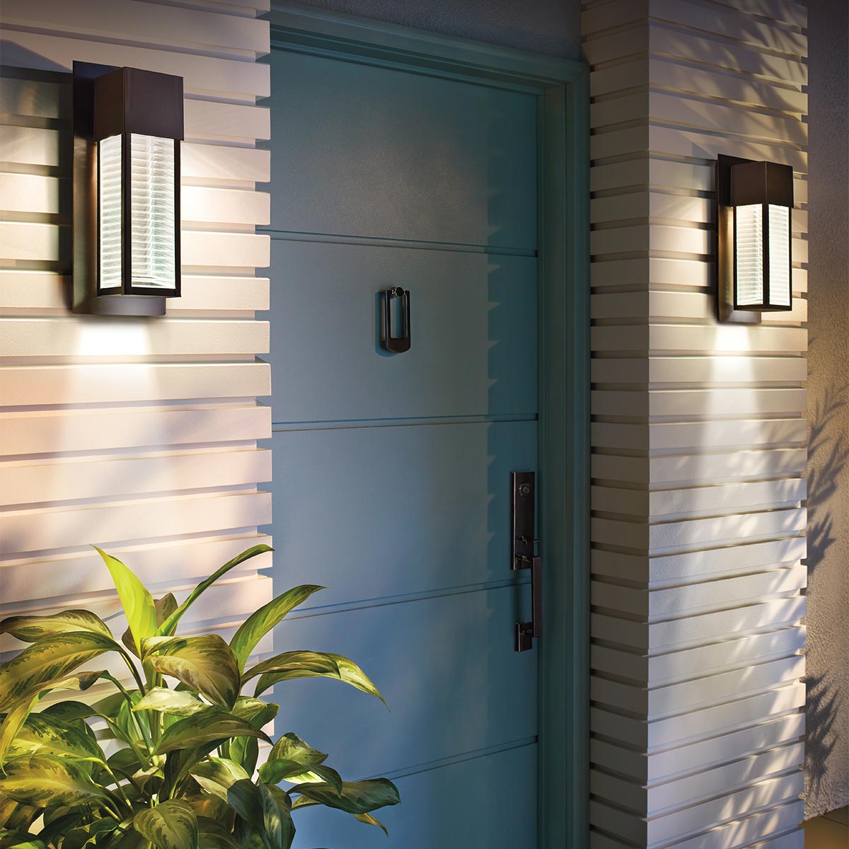 Kichler Outdoor Wall Light from the Sorel range. Sorel 1 Light Outdoor Wall Lantern Product Code = KL-SOREL2-M-LED