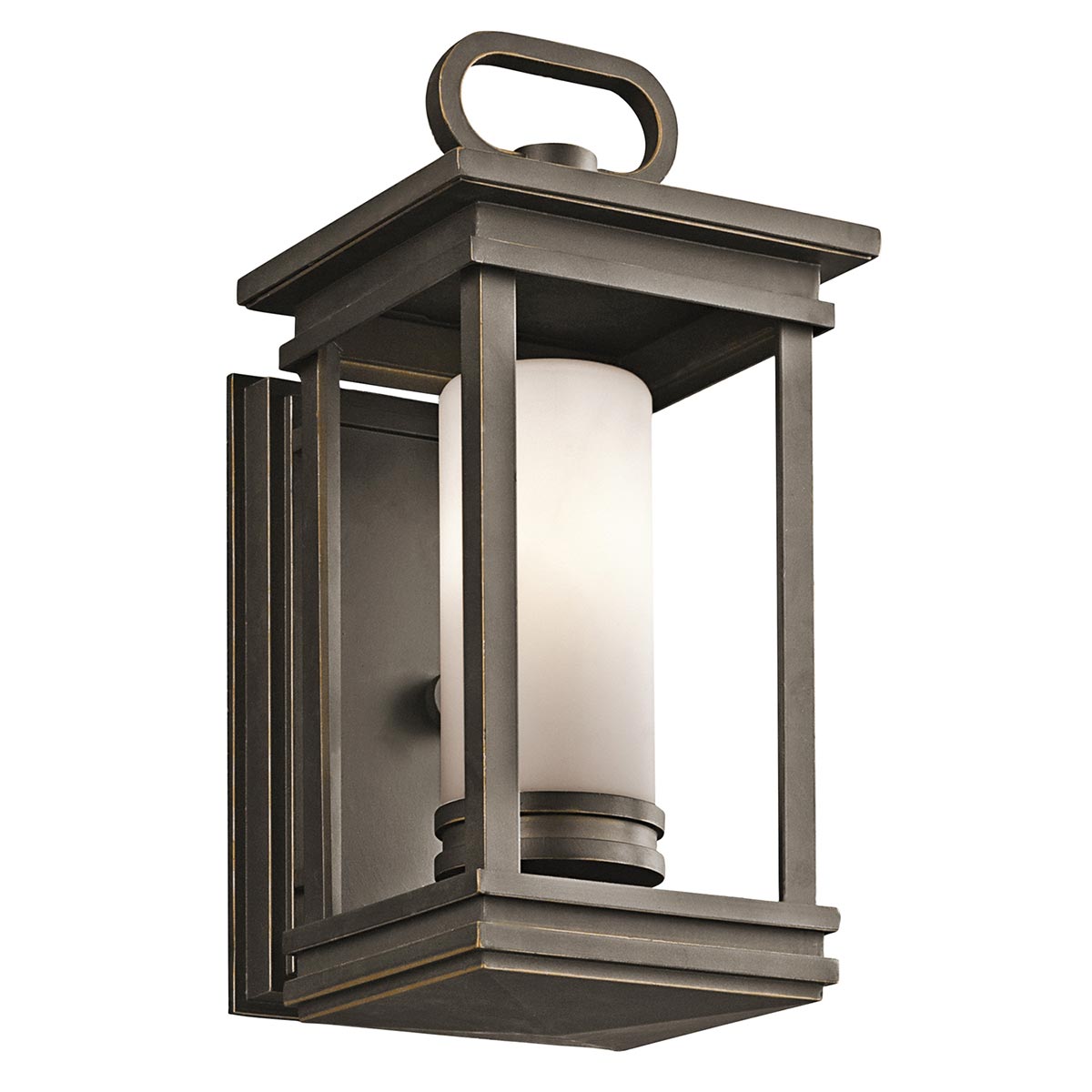 Kichler Outdoor Wall Light from the South Hope range. South Hope 1 Light Small Wall Lantern Product Code = KL-SOUTH-HOPE-S
