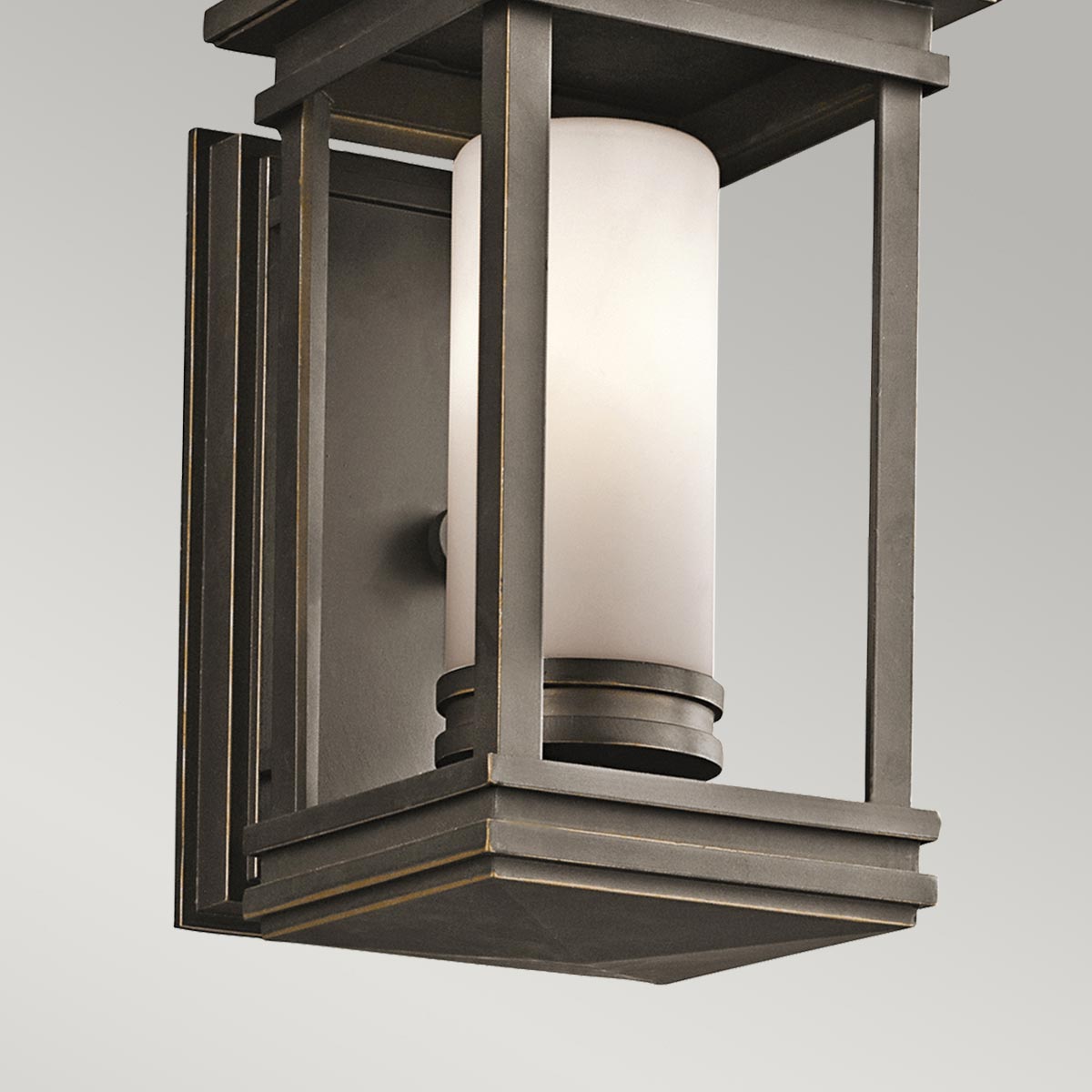 Kichler Outdoor Wall Light from the South Hope range. South Hope 1 Light Small Wall Lantern Product Code = KL-SOUTH-HOPE-S