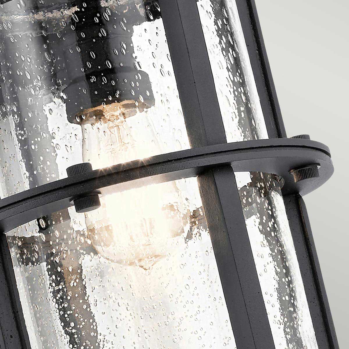 Kichler Outdoor Wall Light from the Suri range. Suri 1 Light Wall Lantern Product Code = KL-SURI-L