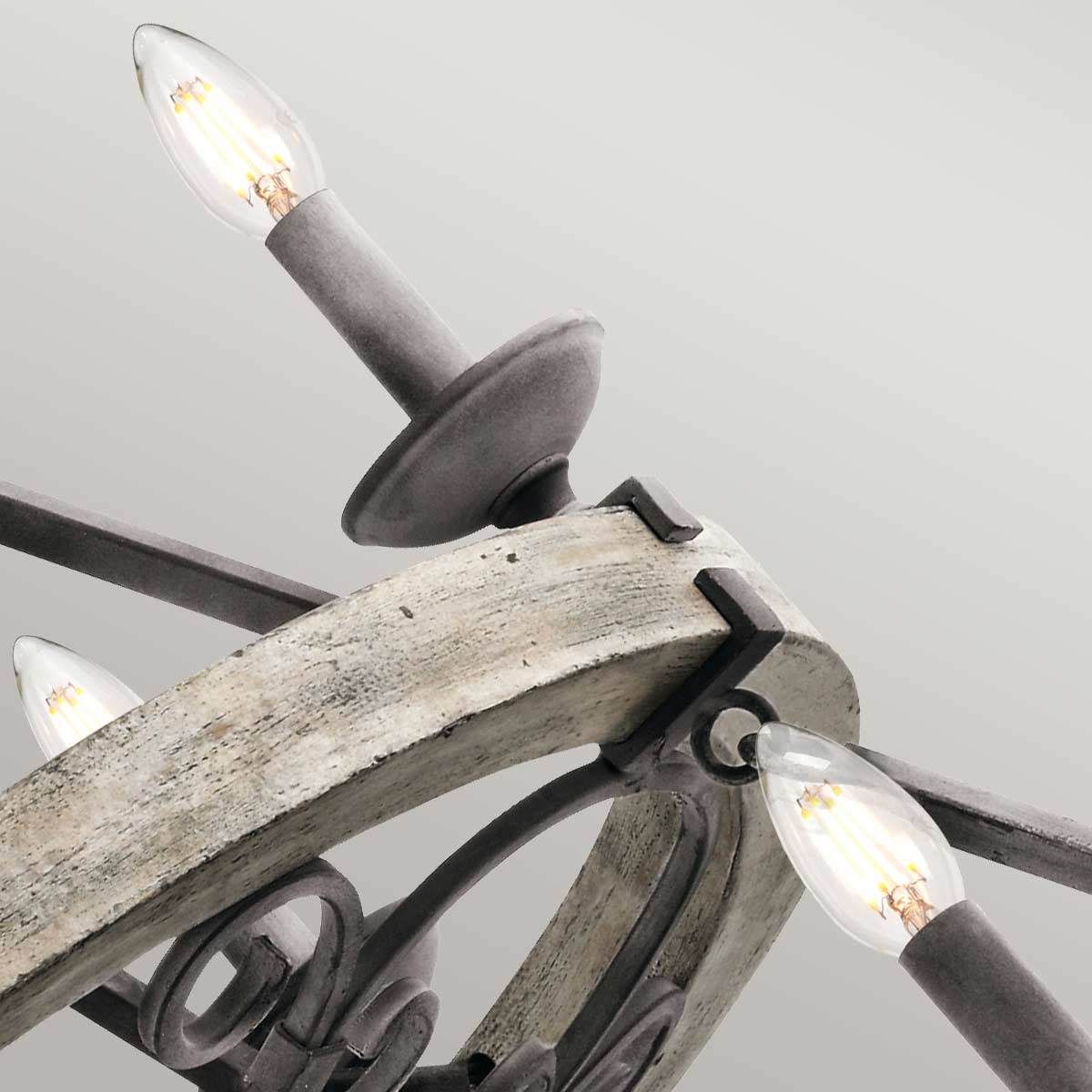 Kichler Chandelier from the Taulbee range. Taulbee 15 Light Chandelier Product Code = KL-TAULBEE15