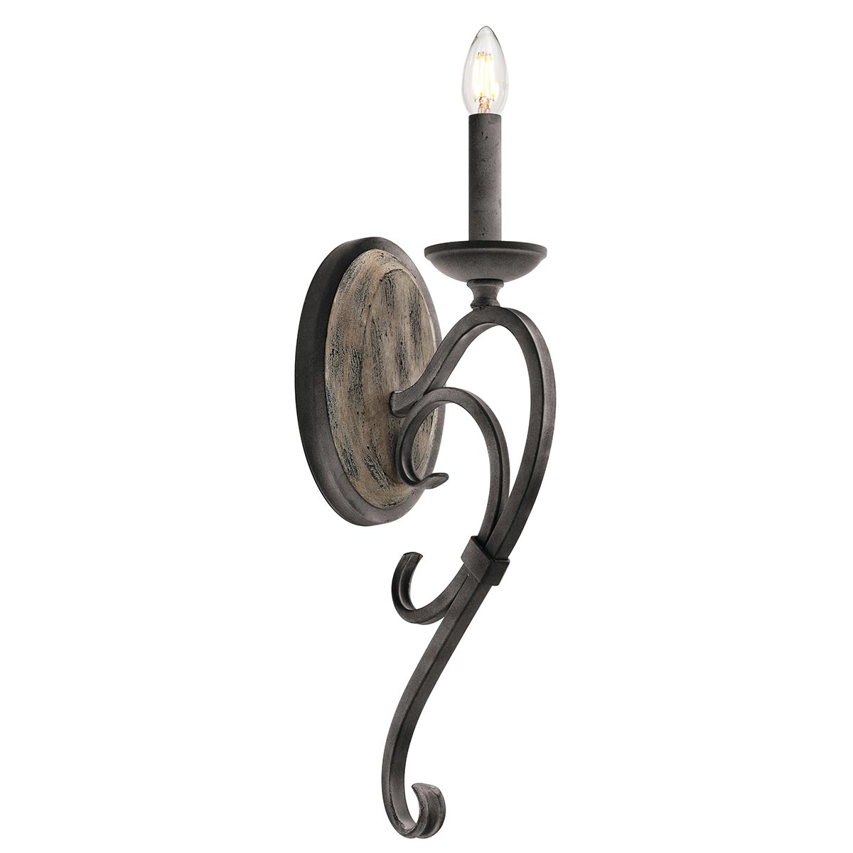 Kichler Wall Light from the Taulbee range. Taulbee 1 Light Wall Light Product Code = KL-TAULBEE1