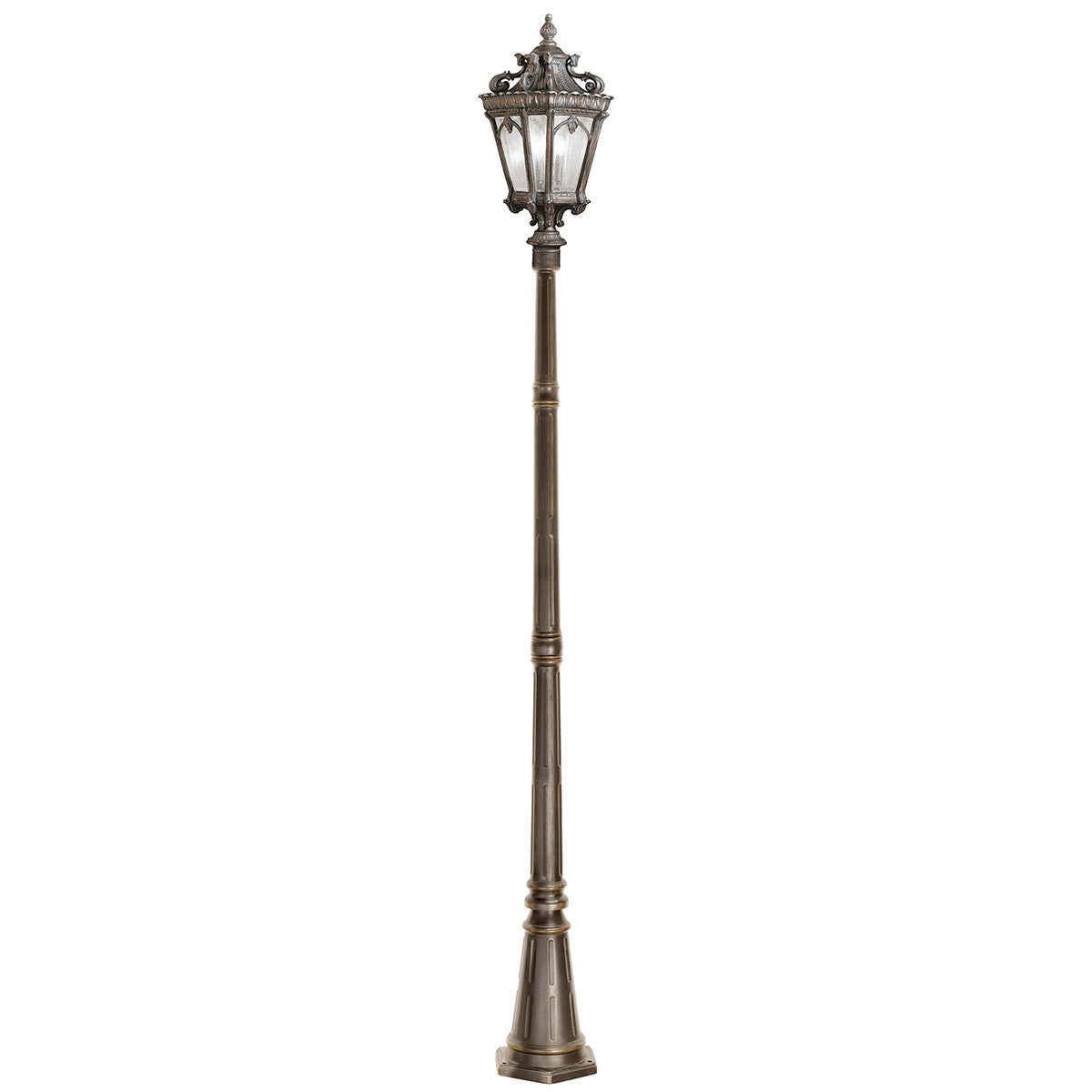 Kichler Lamp Post from the Tournai range. Tournai 3 Light Extra Large Lamp post Product Code = KL-TOURNAI-5XL
