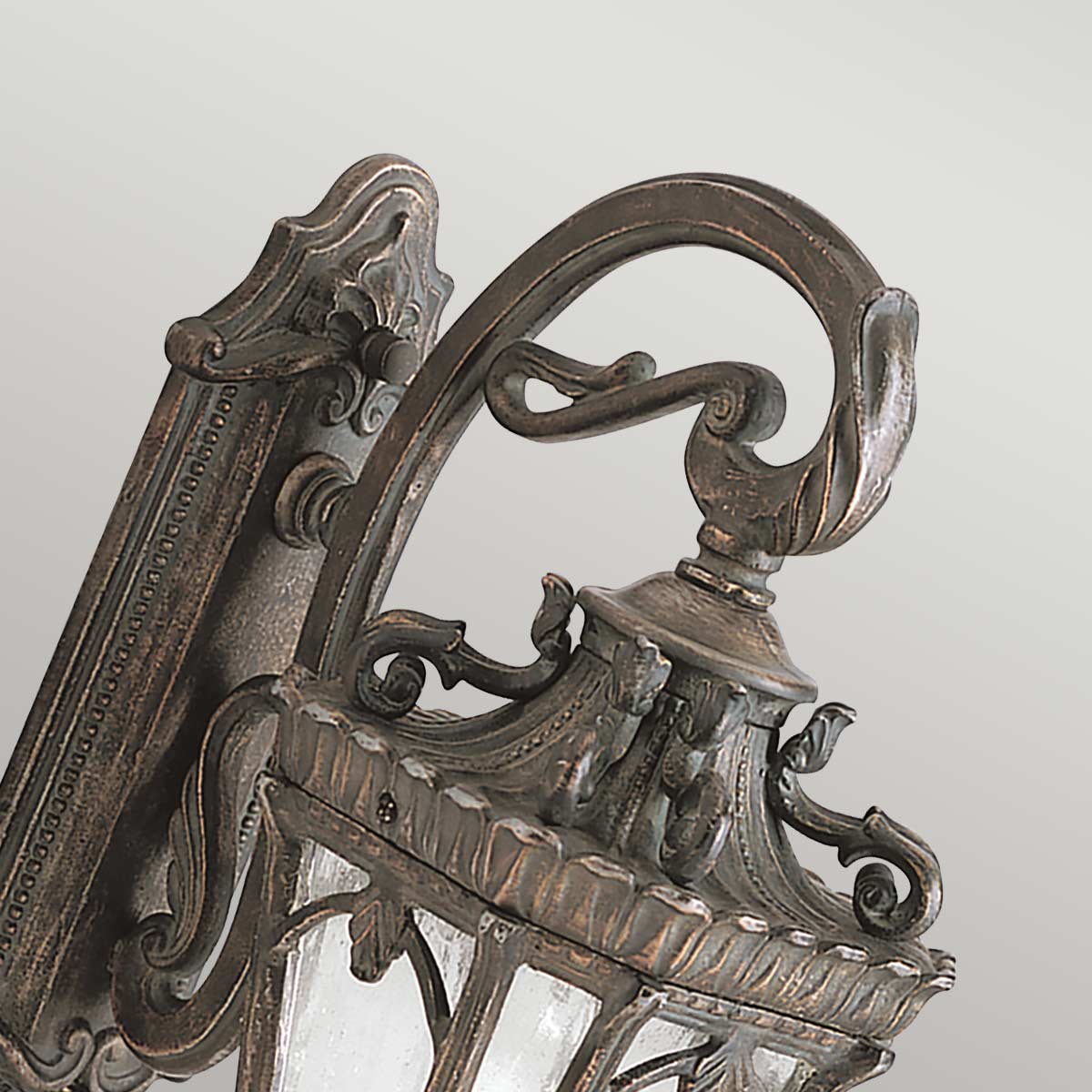 Kichler Outdoor Wall Light from the Tournai range. Tournai 1 Light Medium Wall Lantern Product Code = KL-TOURNAI2-M