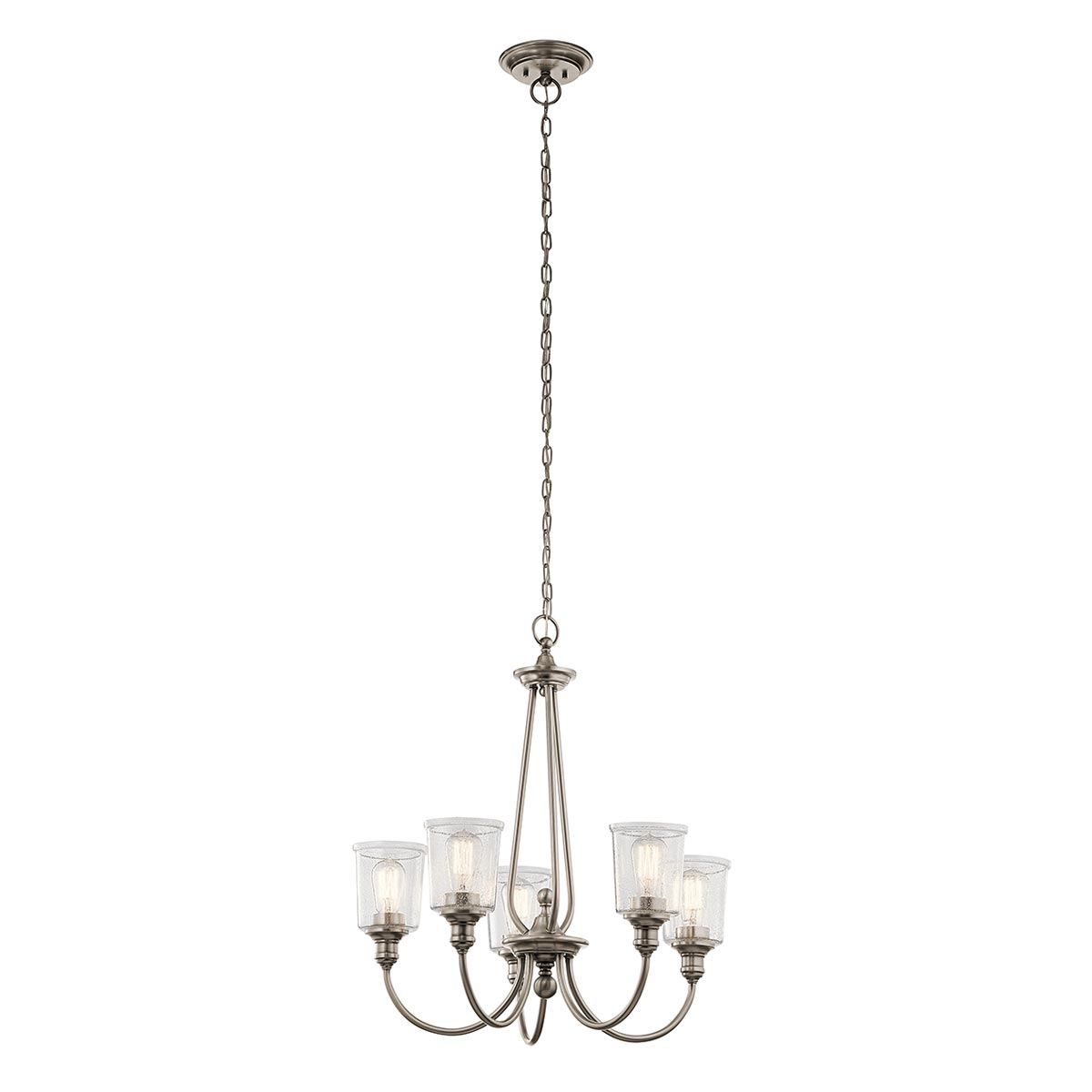 Kichler Chandelier from the Waverly range. Waverly 5 Light Chandelier Product Code = KL-WAVERLY5-CLP