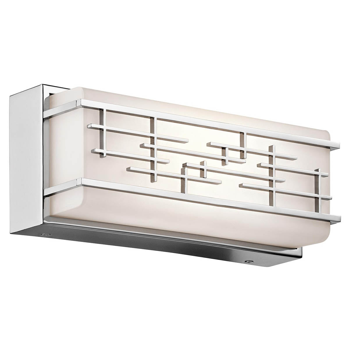Kichler Wall Light from the Zolon range. Zolon Small Wall Light Product Code = KL-ZOLON-S-BATH