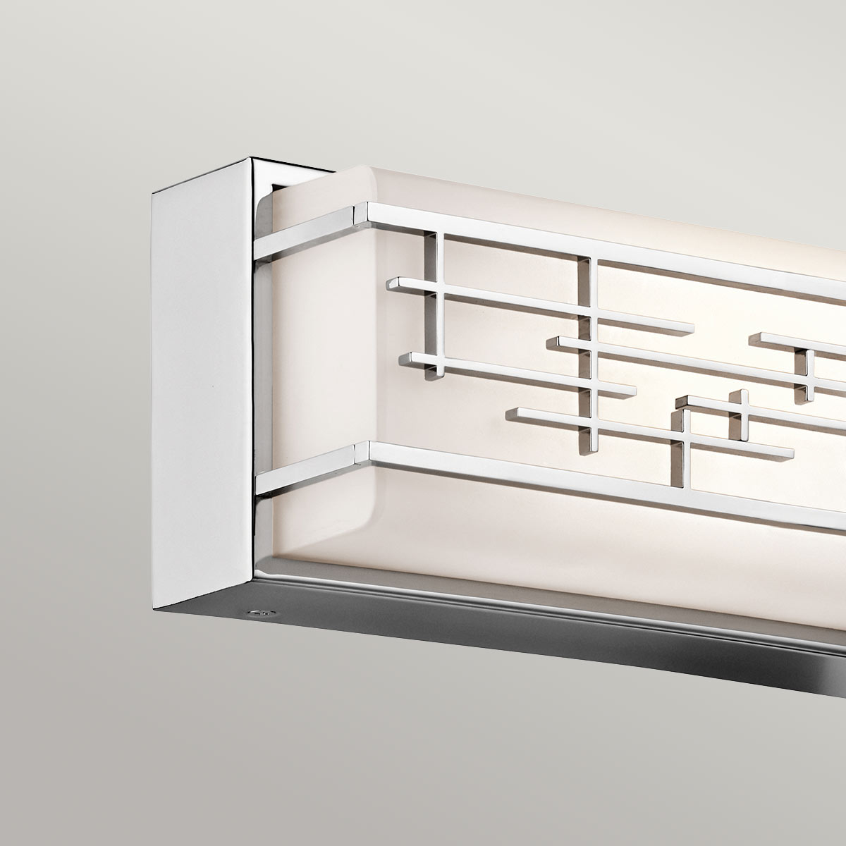 Kichler Wall Light from the Zolon range. Zolon Small Wall Light Product Code = KL-ZOLON-S-BATH