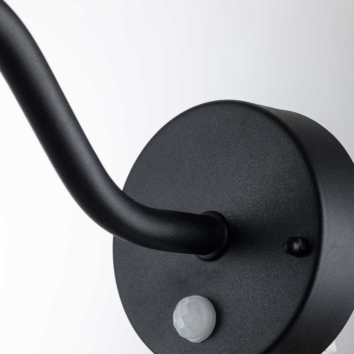 Elstead Lighting Outdoor Wall Light from the Klampenborg range. Klampenborg 1 Light Wall Lantern with PIR Product Code = KLAMPENBORG-PIR-BK