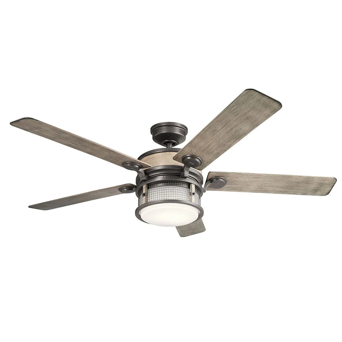 Kichler Ceiling Fan Ahrendale - 60in / 152cm Fan - Anvil Iron part Number = KLF-AHRENDALE-60-AVI
