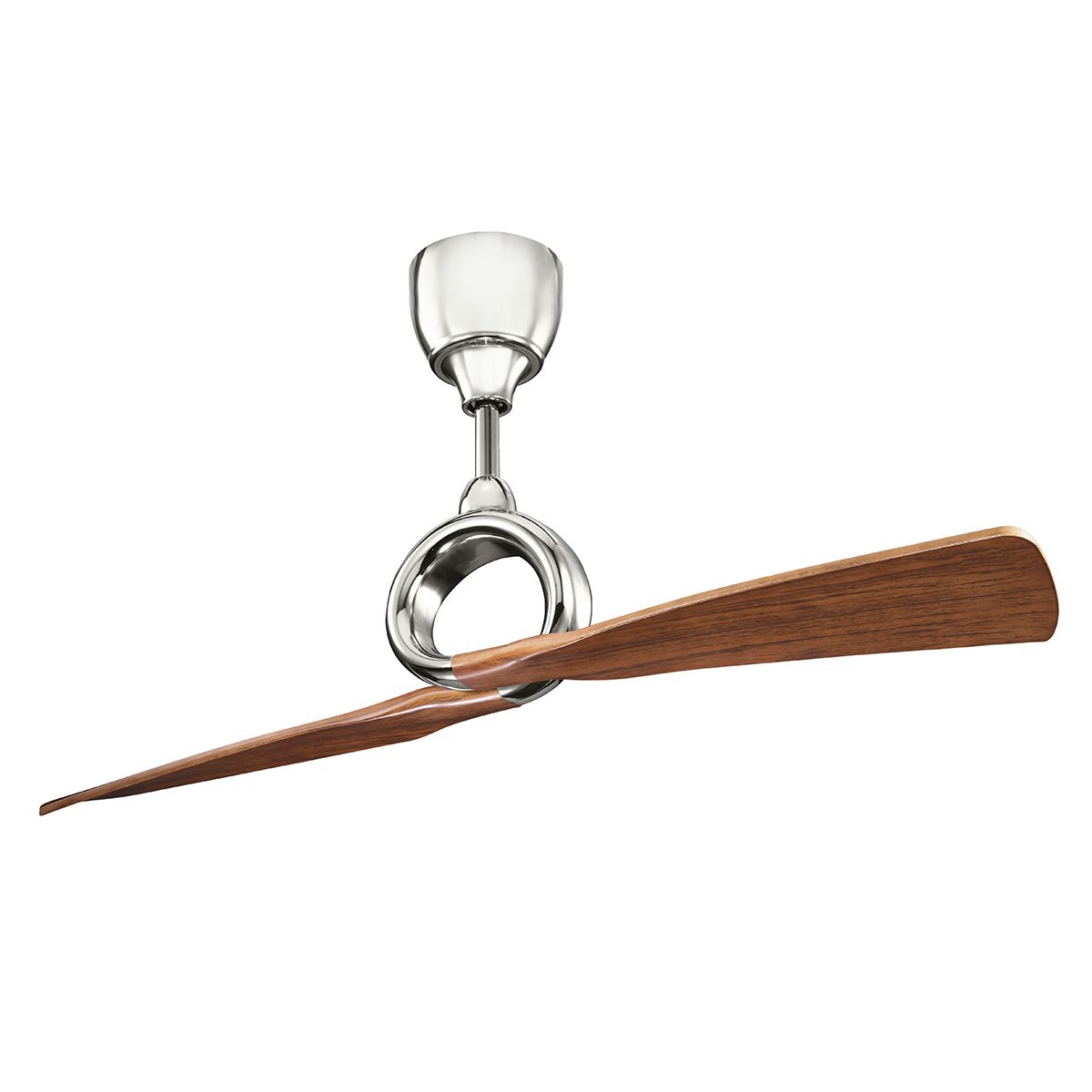 Kichler Ceiling Fan Link - 54in / 137cm Fan - Polished Nickel part Number = KLF-LINK-54-PN