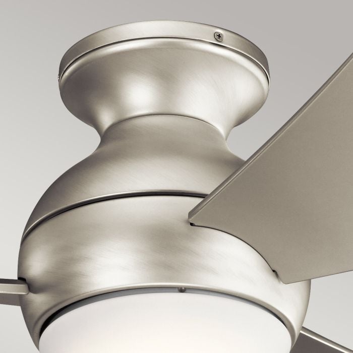 Kichler Ceiling Fan Sola - 34in / 86cm Fan - Brushed Nickel part Number = KLF-SOLA-34-BN