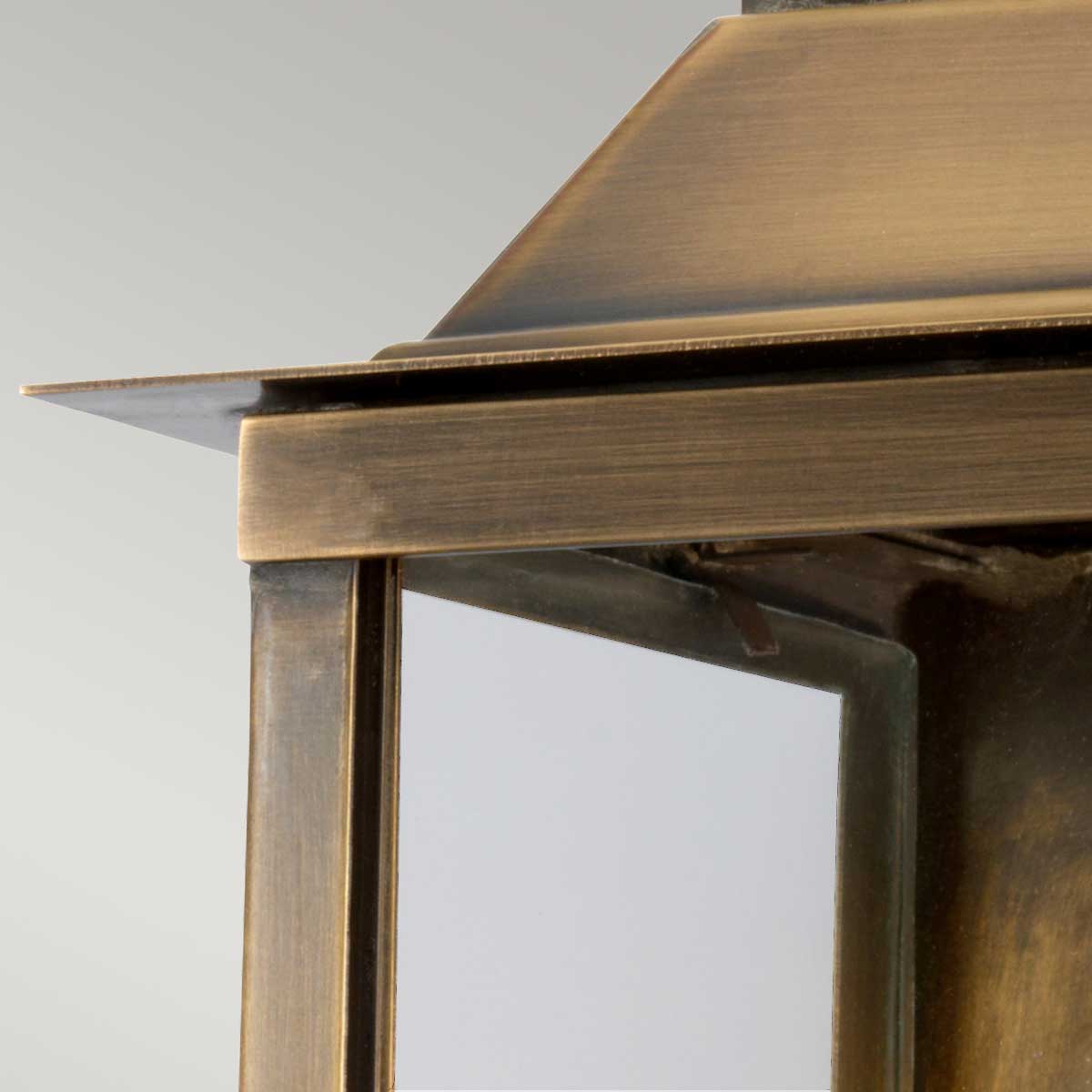 Elstead Lighting Outdoor Wall Light from the Lambeth Palace range. Lambeth Palace 1 Light Wall Lantern - Brass Product Code = LAMBETH-PALACE