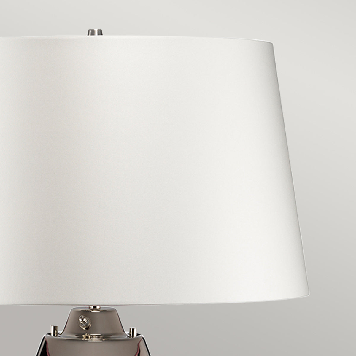 Elstead Lighting Table Lamp from the Lena - Plum range. Lena 2 Light Large Plum Table Lamp with Off-white Shade Product Code = LENA-TL-L-PLUM-OWSS