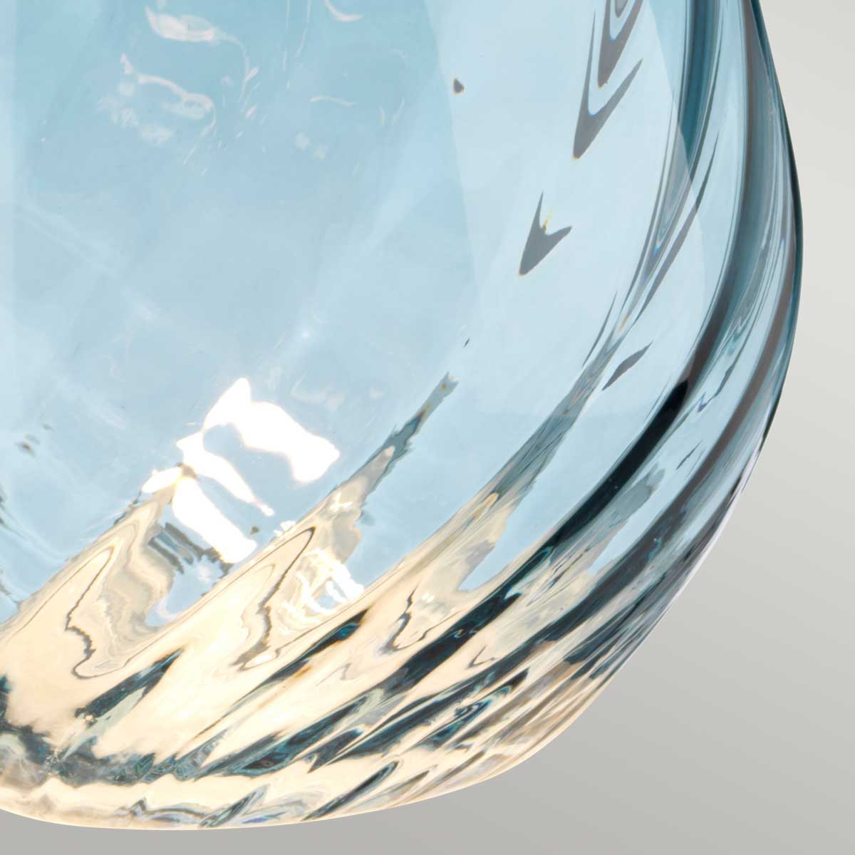 Elstead Lighting Table Lamp from the Lena - Blue range. Lena 2 Light Small Blue Table Lamp Product Code = LENA-TL-S-BLUE