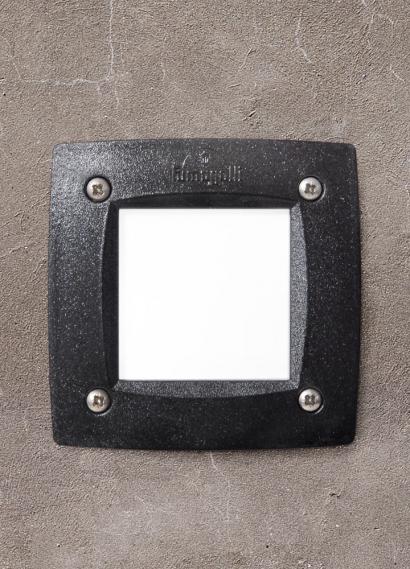 Magnalux Leti 100 Round Grey Opal LED GX53 3W Recessed Wall Light Part Number - LETI100RDGY