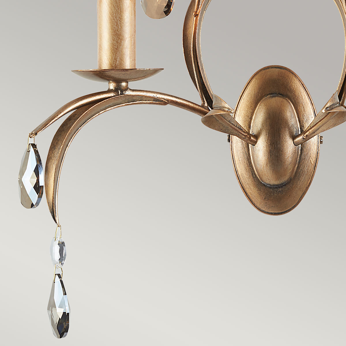 Elstead Lighting Wall Light from the Lily range. Lily 2 Light Wall Light Product Code = LL2-ANT-BRZ
