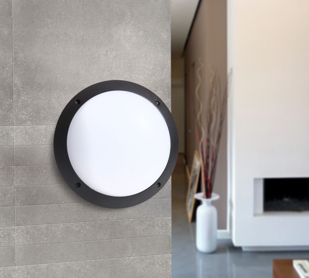 Magnalux Lot/Tobia Black Clear 15W 3K Post top Light Part Number - LOT/TOBIA