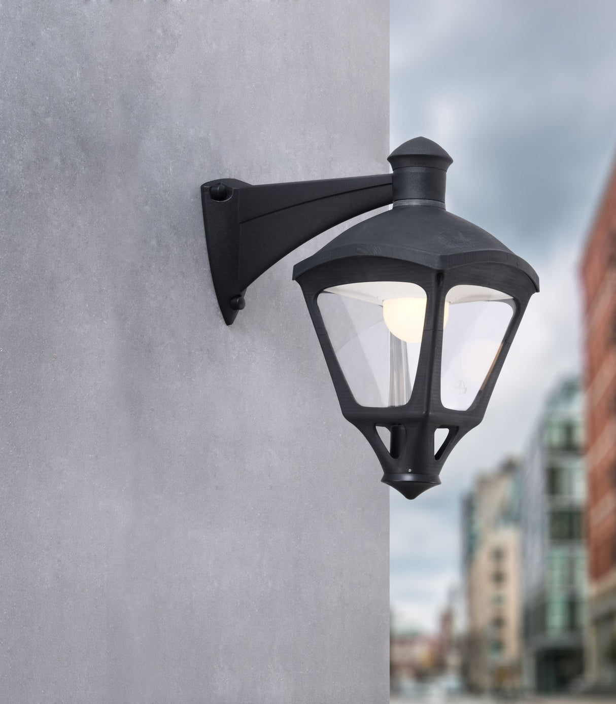 Magnalux Midipilar Sergio 15W CCT Wall Light Black Part Number - MIDIPILAR/SERGIOBL