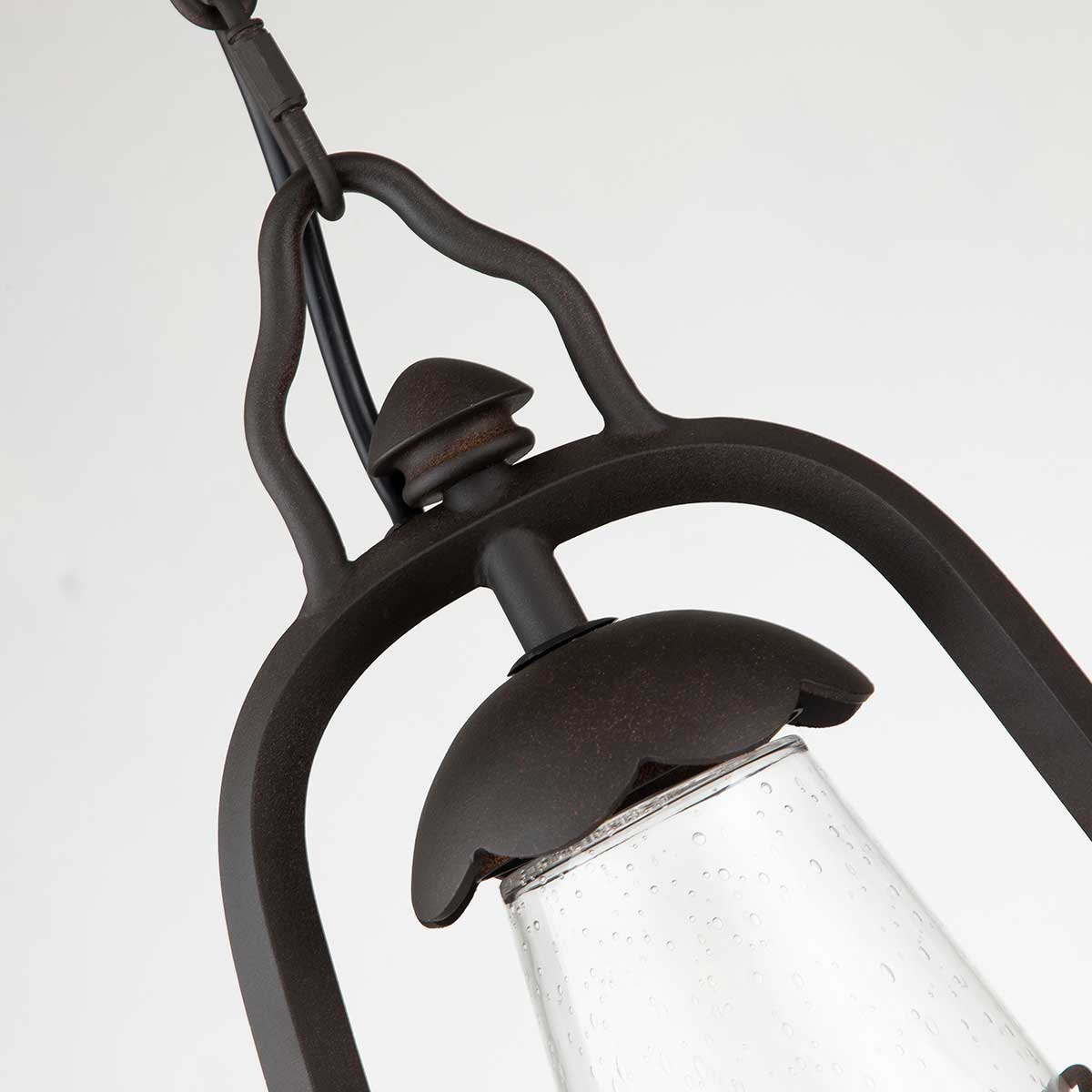 Elstead Lighting Outdoor Hanging from the Miners range. Miners 1 Light Chain Lantern Product Code = MINERS-CHN