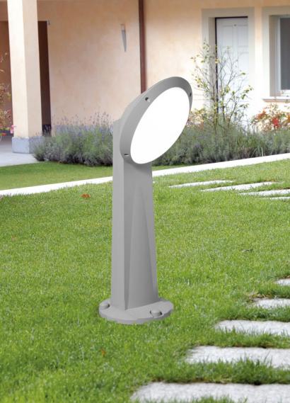 Magnalux MiniGabri Remi Lucia 1-Light E27 Grey Post Part Number - MINIGABRI/REMI/LUCIA1LGY