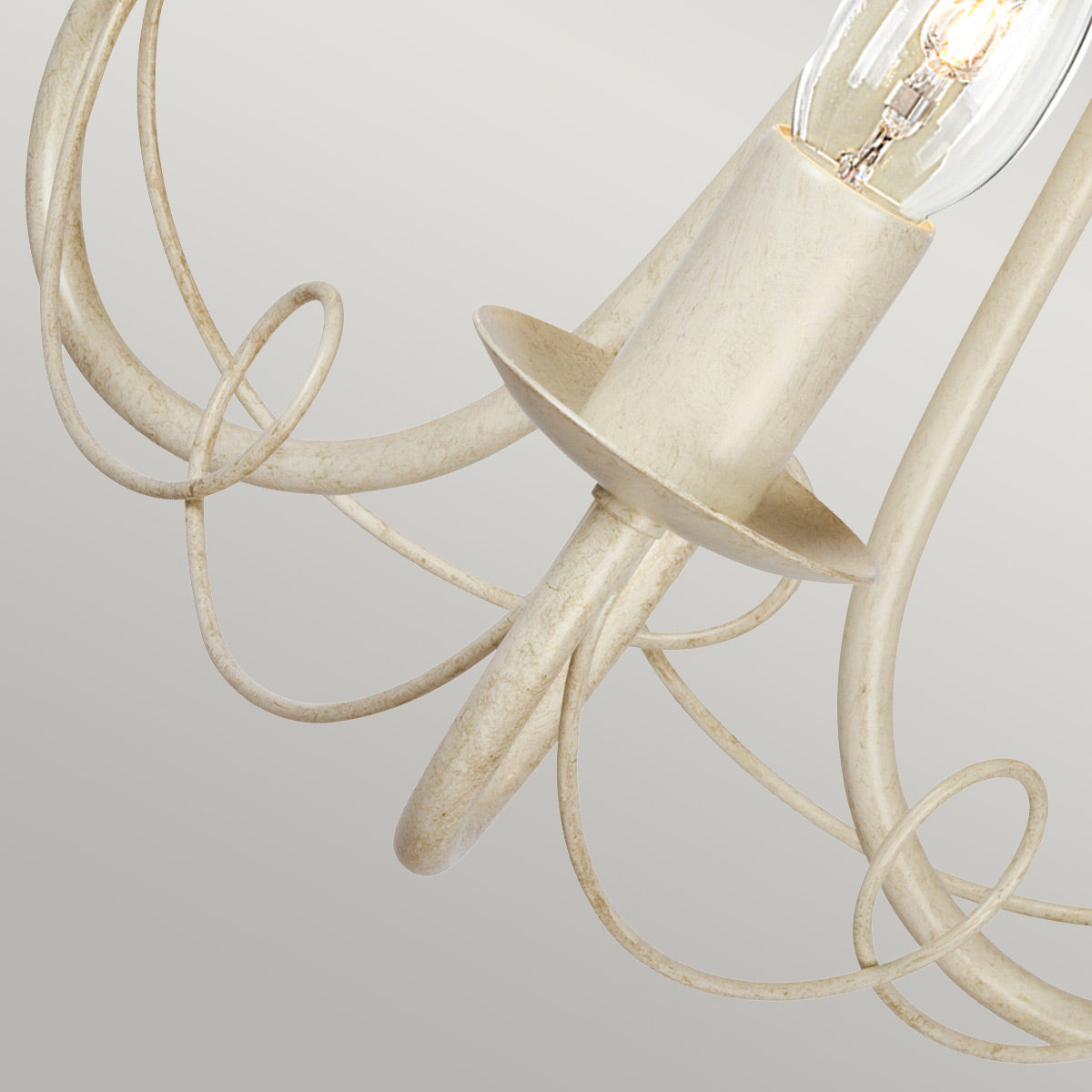 Elstead Lighting Chandelier from the Minster range. Minster 3 Light Chandelier Product Code = MN3-IV-GOLD